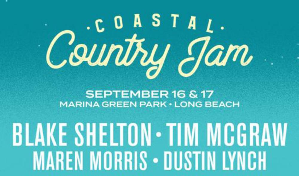 Blake Shelton and Tim McGraw Set to Headline Coastal Country Jam