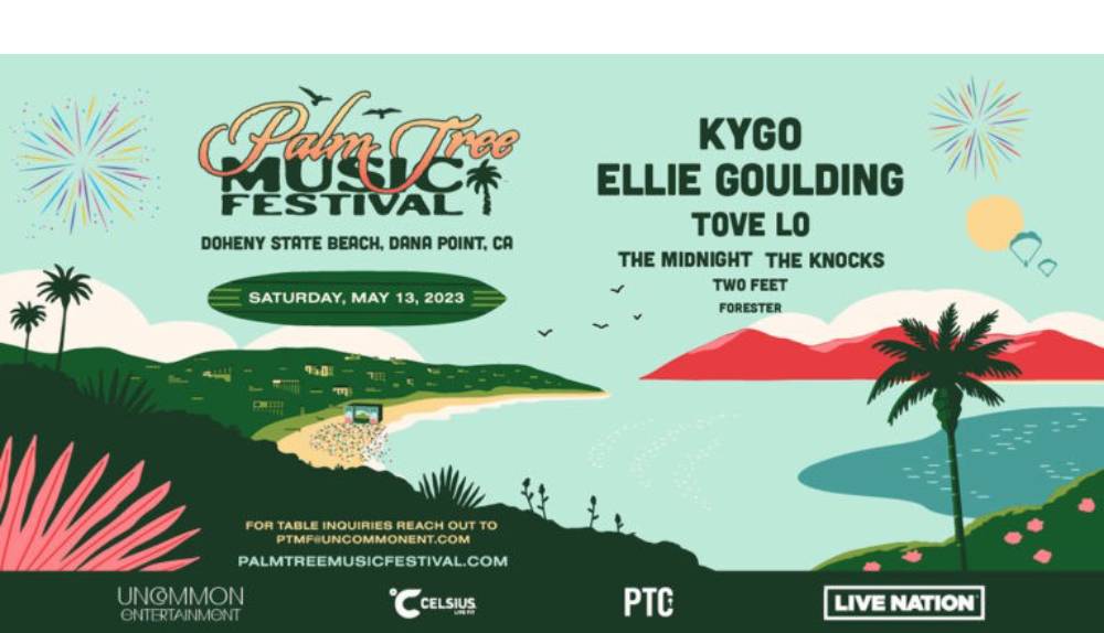 The Palm Tree Music Festival Announces Its Debut With Kygo, Ellie Goulding, Tove Lo & More