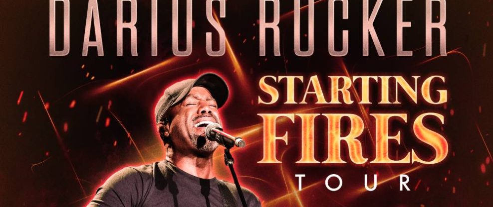 Darius Rucker Announces The 'Starting Fires' Tour Across North America With Drew Holcomb & The Neighbors and Drew Green