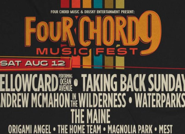 Four Chord Music Festival Announces Lineup With Yellowcard, Taking Back Sunday, The Gaslight Anthem & More