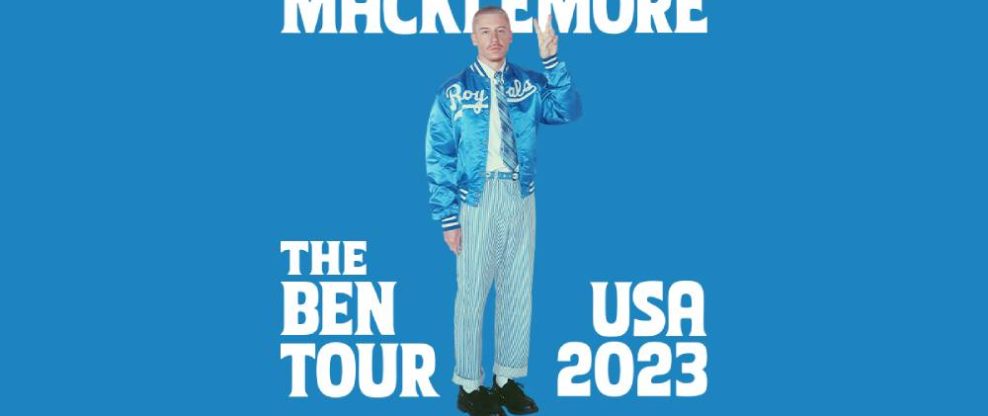Macklemore Drops New Music & Announces 'The Ben Tour' In Partnership With PLUS1 & Bridges