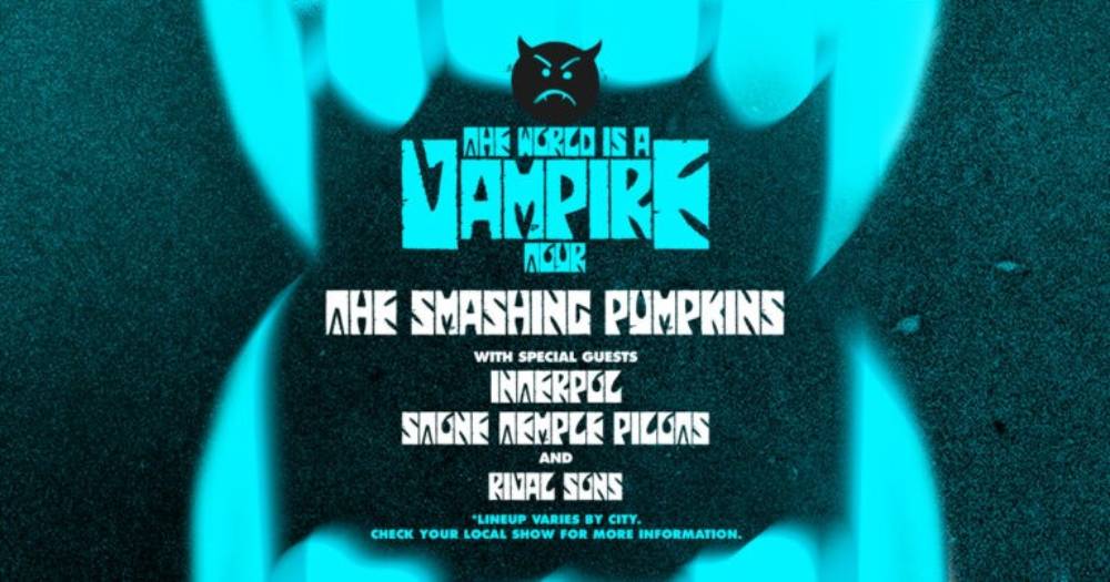 The Smashing Pumpkins Announce North American 'The World is a Vampire