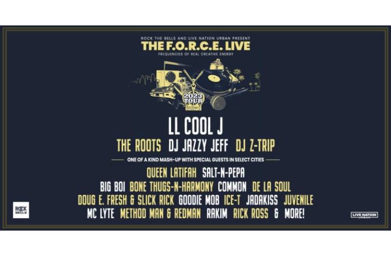 Rock the Bells & Live Nation Urban Announce The F.O.R.C.E Tour With LL