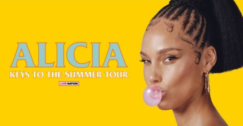 Alicia Keys Announces the 'Keys to the Summer' North American Tour