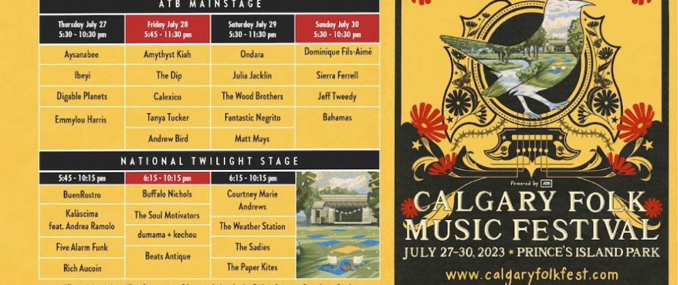 Calgary Folk Music Festival Announces 2023 Lineup With Emmylou Harris, Tanya Tucker, Bahamas & More