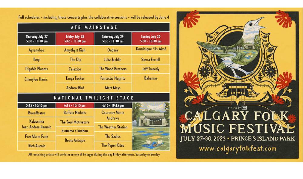 Calgary Folk Music Festival Announces 2023 Lineup With Emmylou Harris