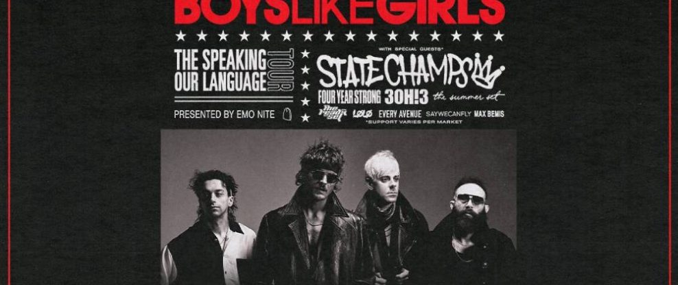 Boys Like Girls Announce 'Speaking Our Language Tour'