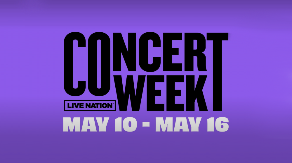 Live Nation Announces The Return Of Concert Week CelebrityAccess