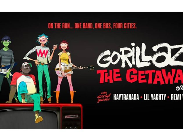 Gorillaz Announce 'The Getaway' On the Run ... One Band, One Bus, Four Cities With Kaytranada, Lil Yachty & Remi Wolf