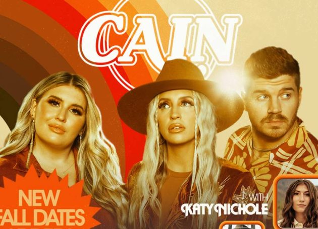Sibling Trio Cain Extend 'Live & In Color' Tour This Fall With 33 New Dates Added Feat. Katy Nichole & David Leonard