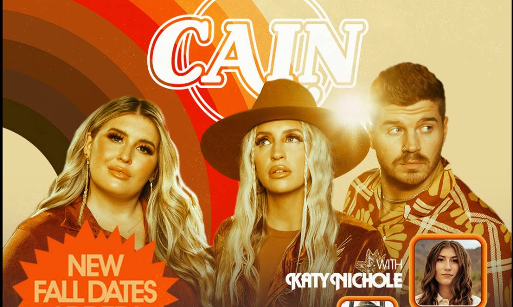 Sibling Trio Cain Extend 'Live & In Color' Tour This Fall With 33 New