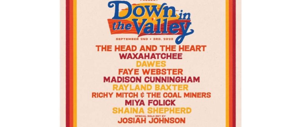 The Head and the Heart's Down In The Valley Festival Partners With Social Impact & Digital Marketing Platform Propeller