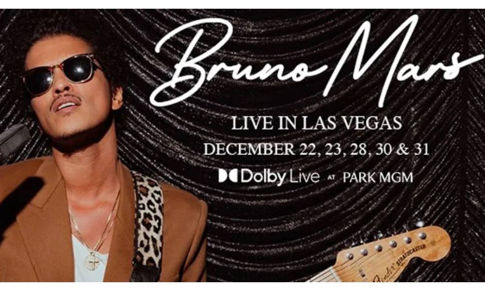 Bruno Mars: Vegas Residency in The Bay Area at Dolby Live at Park
