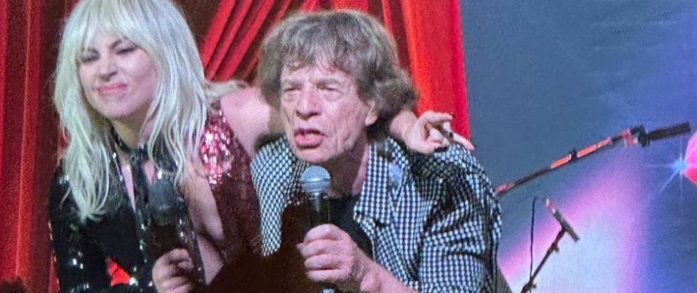 The Rolling Stones Joined by Lady Gaga At "Surprise" NYC 'Hackney Diamonds' Album Release Party