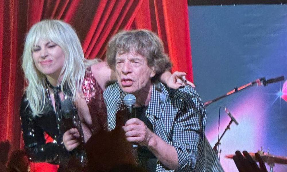 Rolling Stones perform star-studded surprise set at album release party