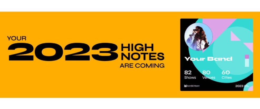 2 Days Left To Update Free Artist Accounts For Bandsintown High Notes 2023