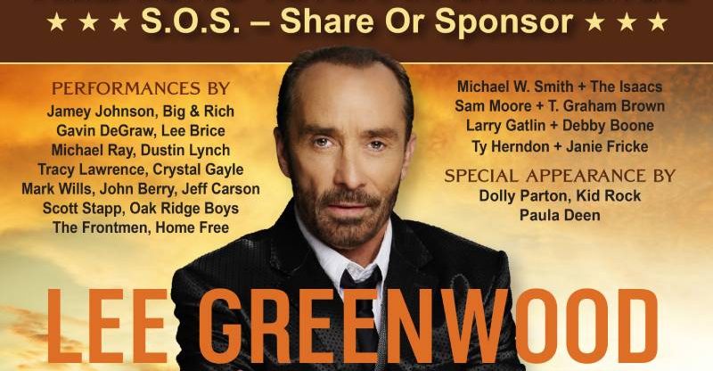 Lee Greenwood Partners With Dallas Cowboys To Challenge America To Honor Veterans