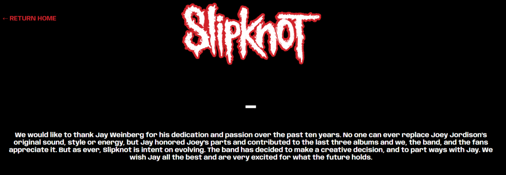 Slipknot Continues To 