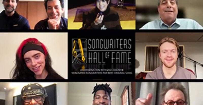 Songwriter's Hall Of Fame Presents 'A Conversation With 2024 Oscar-Nominated Songwriters For Best Original Song'