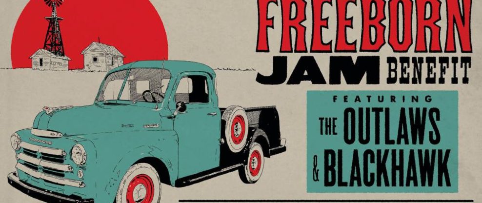 The Outlaws & Blackhawk Announce 7th Annual Freeborn Jam To Benefit Cancer Research