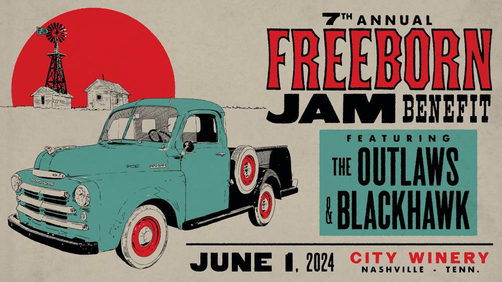 The Outlaws & Blackhawk Announce 7th Annual Freeborn Jam To Benefit Cancer Research