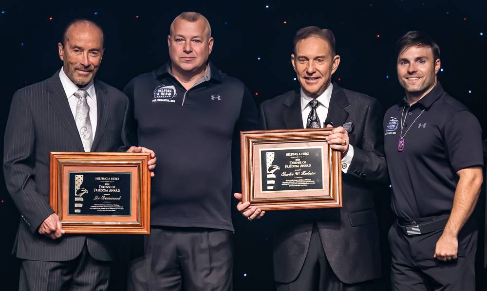 Lee Greenwood & Charles W. Herbster Awarded By Combat Wounded Heroes