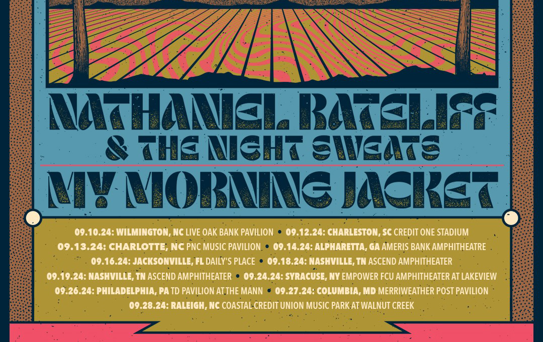 My Morning Jacket And Nathaniel Rateliff & The Night Sweats Announce Co-Headlining 'Eye To Eye' Tour