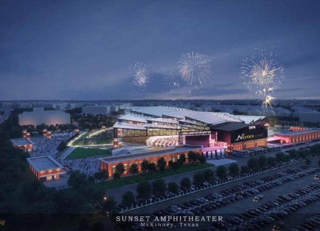 Notes Live Selects McKinney, TX For New Sunset Amphitheater Set To Open In 2026