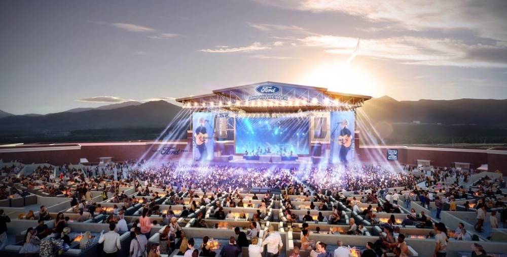Upcoming Sunset Amphitheater In Colorado Becomes Ford Amphitheater With Naming Rights Secured