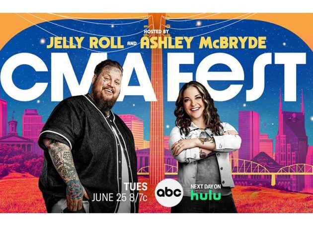 Country Music Stars Jelly Roll And Ashley McBryde Set To Host 'CMA FEST' TV Special