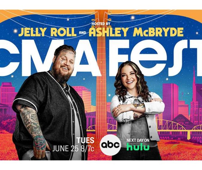 Country Music Stars Jelly Roll And Ashley McBryde Set To Host 'CMA FEST' TV Special