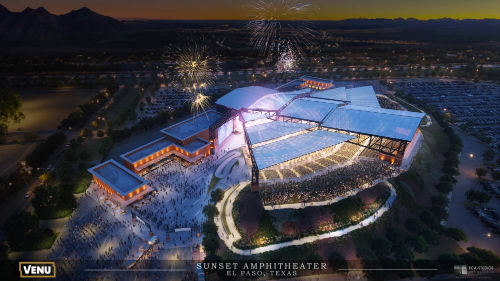 City of El Paso Approves Deal With Venu As Stage Is Set For $80 Million Sunset Amphitheater