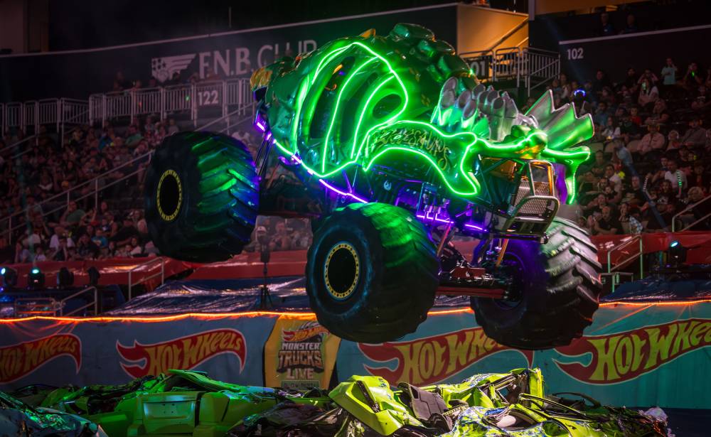 Mattel, Inc. And Family Entertainment Live Announce Hot Wheels Monster Trucks Live: Glow-N-Fire 2025 Tour Dates