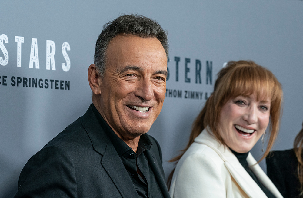 Bruce Springsteen and Patti Scialfa