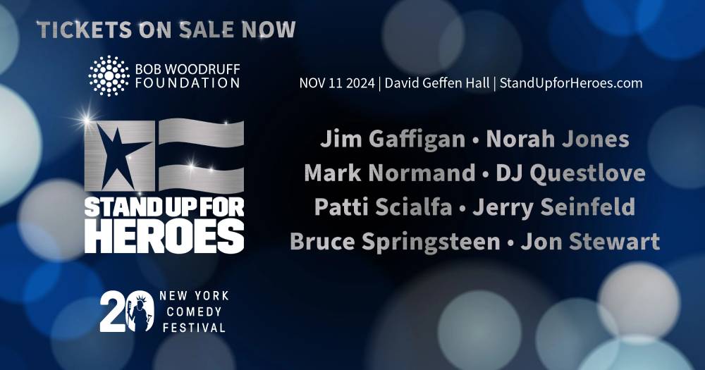 18th Annual Stand Up For Heroes Returns To New York For 2024