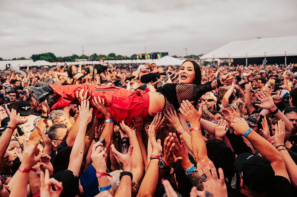 The Crowd at Louder Than Life 2024