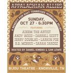 Appalachian Allies Announce Benefit Concert For East Tennessee Hurricane Relief