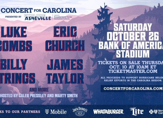 Explore Asheville Presents 'Concert For Carolina' With James Taylor, Eric Church And More