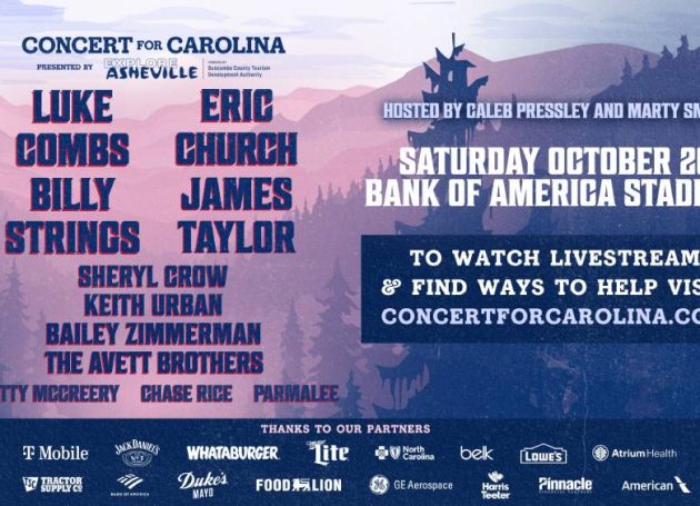 Concert For Carolina Adds Veeps Livestream; The Avett Brothers, Scotty McCreery & More Join Lineup