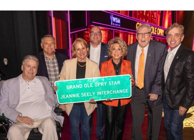 Country Music's Jeannie Seely Honored With 'Jeannie Seely Interchange' Road Sign Near Grand Ole Opry