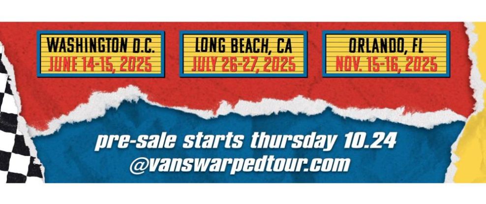 Vans Warped Tour Set To Return In 2025 For 30th Anniversary