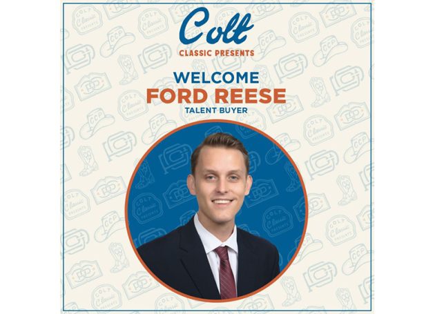 Ford Reed Named Talent Buyer At Colt Classic Presents