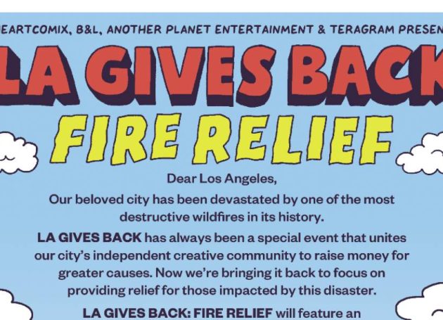 LA Gives Back: Fire Relief Benefit Concert Announced