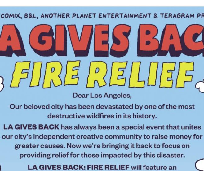 LA Gives Back: Fire Relief Benefit Concert Announced