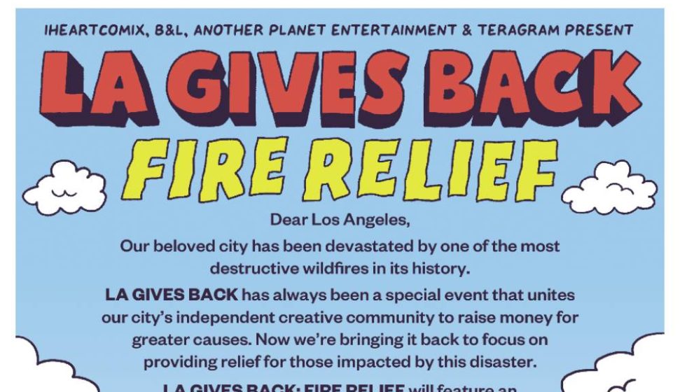 LA Gives Back: Fire Relief Benefit Concert Announced