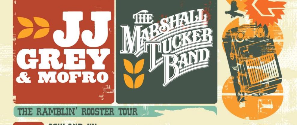 JJ Grey And Mofro And The Marshall Tucker Band Team For the Ramblin' Rooster Tour