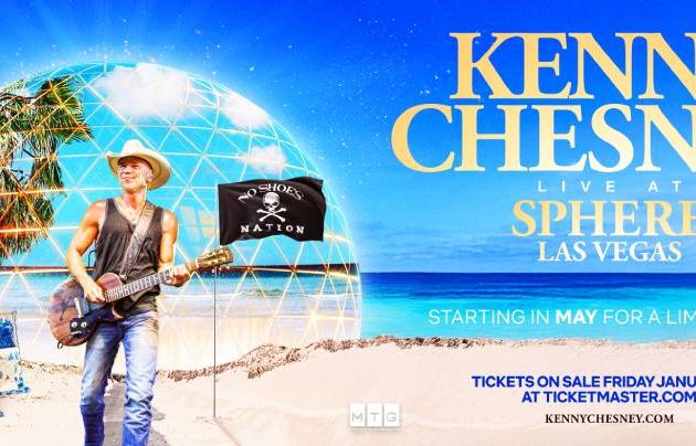 Kenny Chesney Announces Las Vegas Sphere Residency