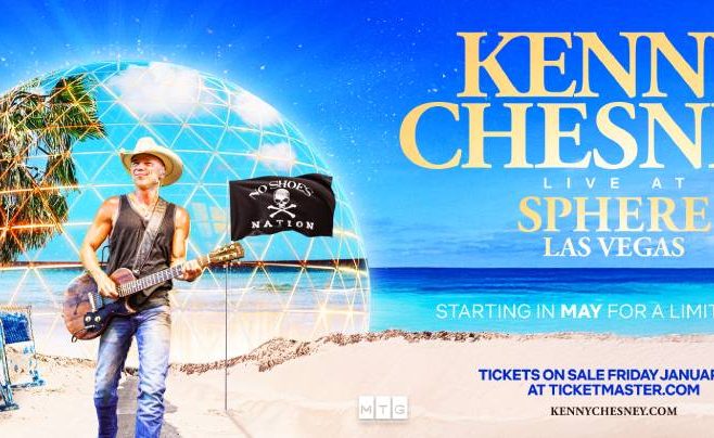 Kenny Chesney Announces Las Vegas Sphere Residency