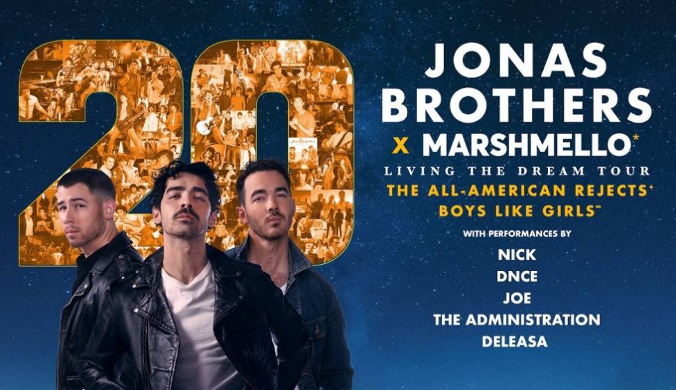 Jonas Brothers Announce The 'Jonas20: Living The Dream' Tour