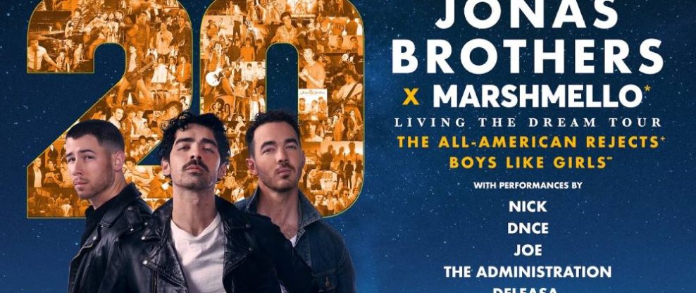 Jonas Brothers Announce The 'Jonas20: Living The Dream' Tour